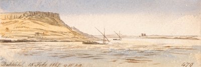 Dakkeh by Edward Lear